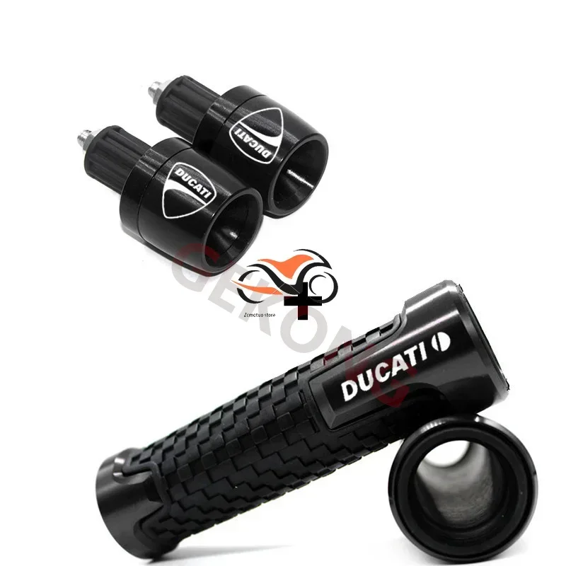 Alumínio CNC Handle Bar End Cap, Acessórios da motocicleta, Ducati Monster 696, 795, 796, 797, 821, 937, S2R, 800