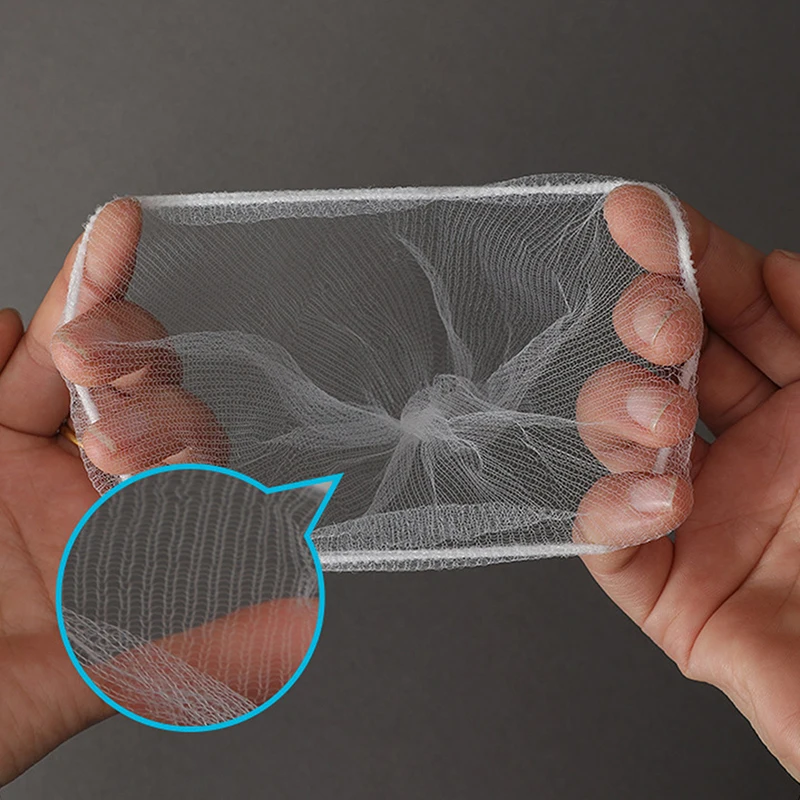 100Pcs Meal Residue Pool Mesh Bag Drainage Screen Sink Garbage Net Disposable Kitchen Sink Filter Mesh Sewer Garbage Filter