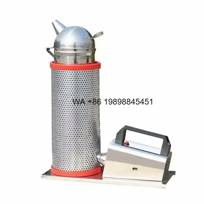 Wmwmnu for Large Vertical Smoker with Protective Net Rechargeable Stainless Steel Bee Smoker