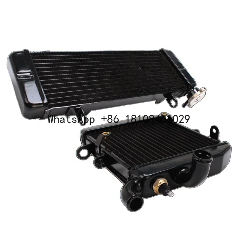 

CQJB High Quality Motorcycle Cooling System Water Radiator V4 RVF/VFR400 NC30 Upper And Lower Water Tank Water Cooler Radiator