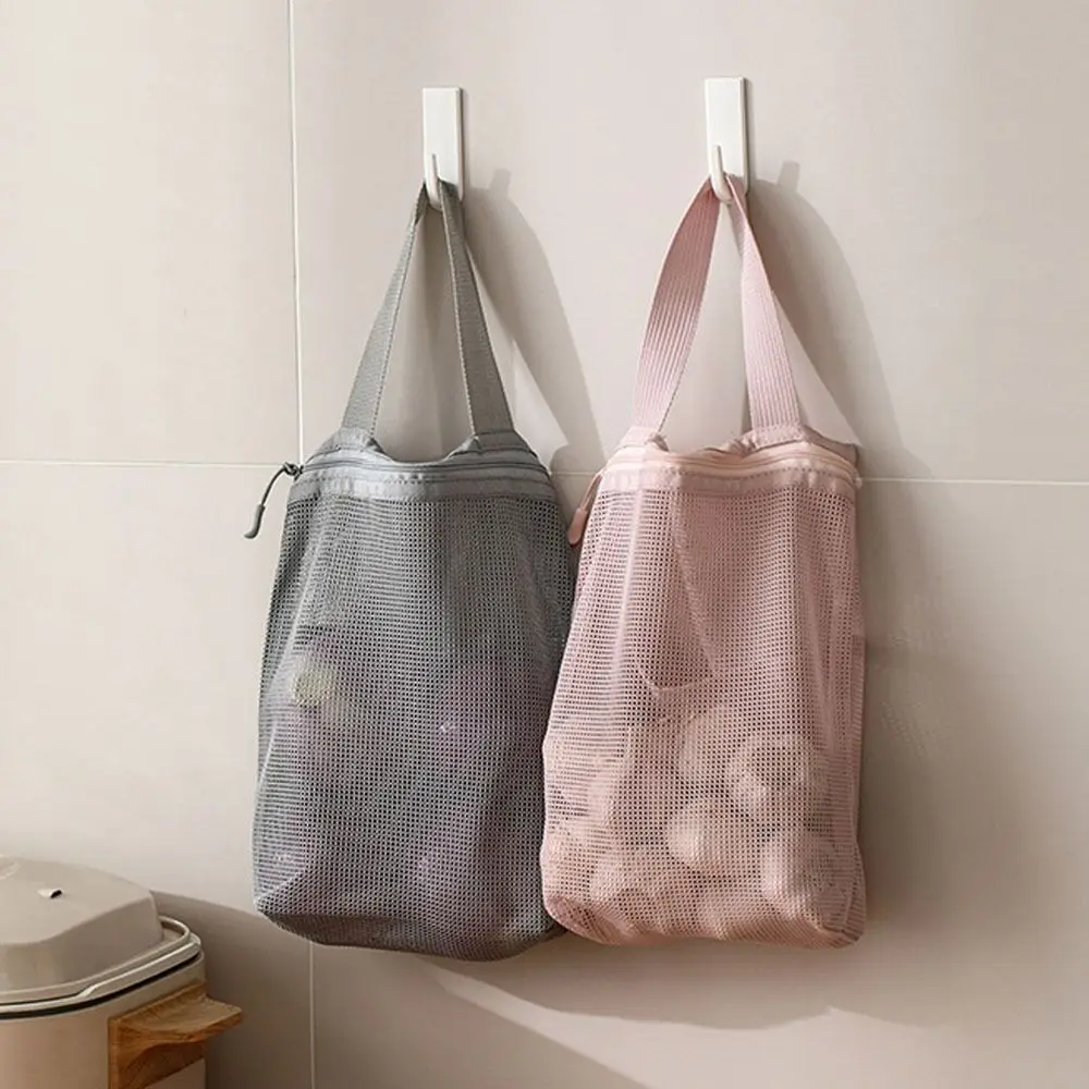 Multipurpose 26x23cm Portable Toiletry Bag With Zipper Hand-held Cosmetic Bag Mesh Storage Pouch for Business Trips Travel