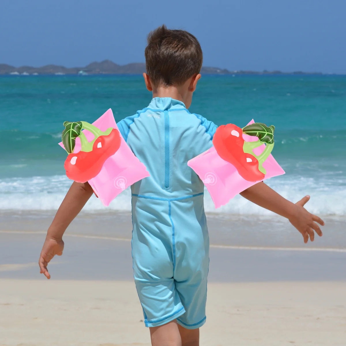 

Premium PVC Inflatable Swimming Arm Bands Water Sleeves For Kids Float Arm Lightweight Pool Floats