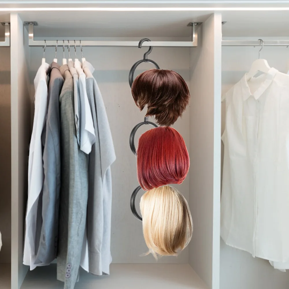 

3Pcs Practical Wall Mounted Storage Rack Hanging Multifunctional Hat Holder Space Saving Door Back Organizer Hook Organization