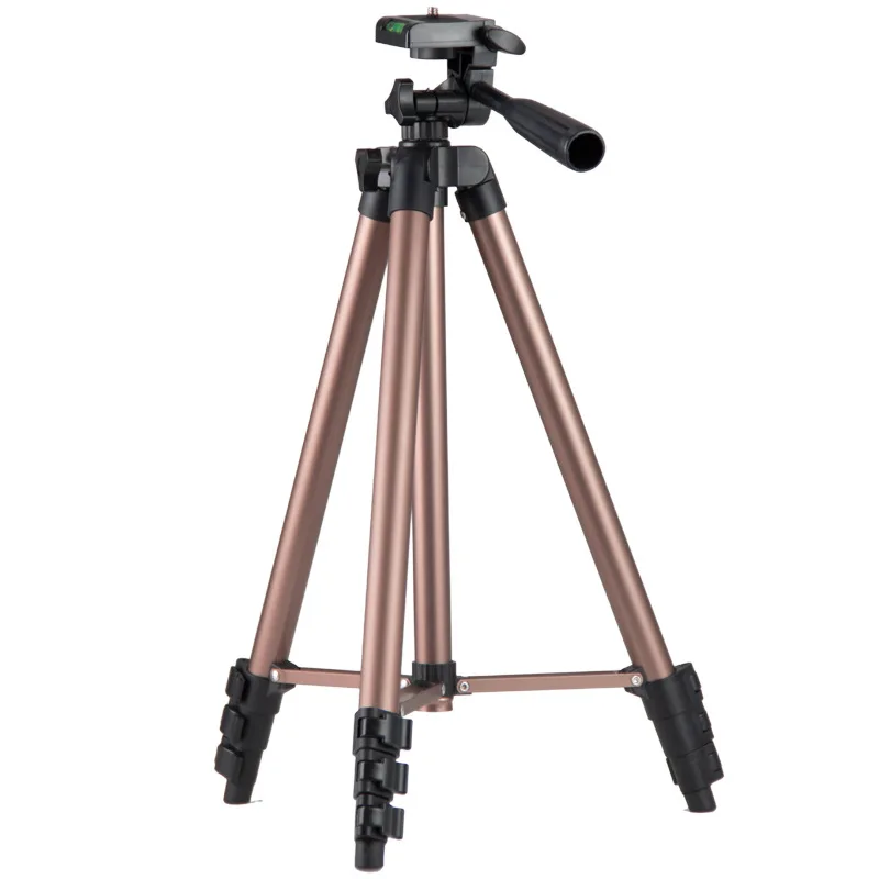 1.3m Mobile Phone Holder Astronomical Telescope Tripod Thick Aluminum Alloy Photography Tripod Mobile Phone Holder Camera