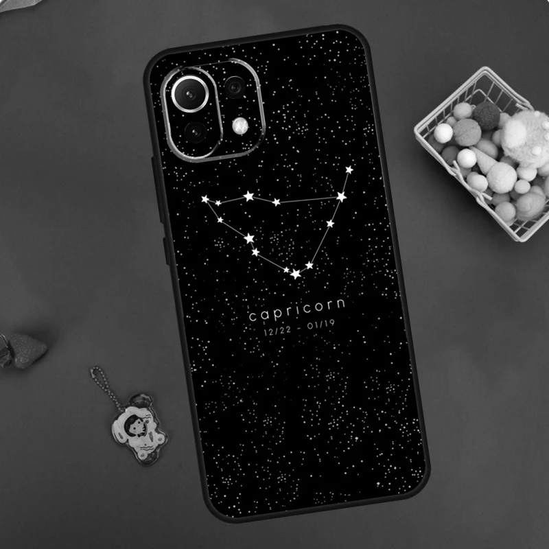 Zodiac Constellation Case For POCO F5 X3 X5 Pro X4 F4 GT C40 M5s F3 Cover For Xiaomi 13 12 Lite 12T 11T Pro 12X