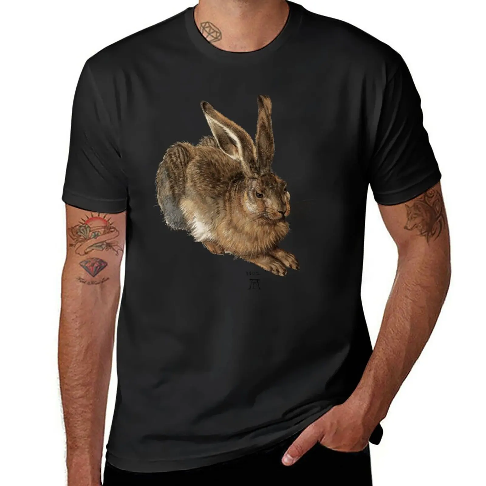 

New Albrecht Dürer - Young Hare T-Shirt oversized t shirt korean fashion quick-drying t-shirt plain t shirts men