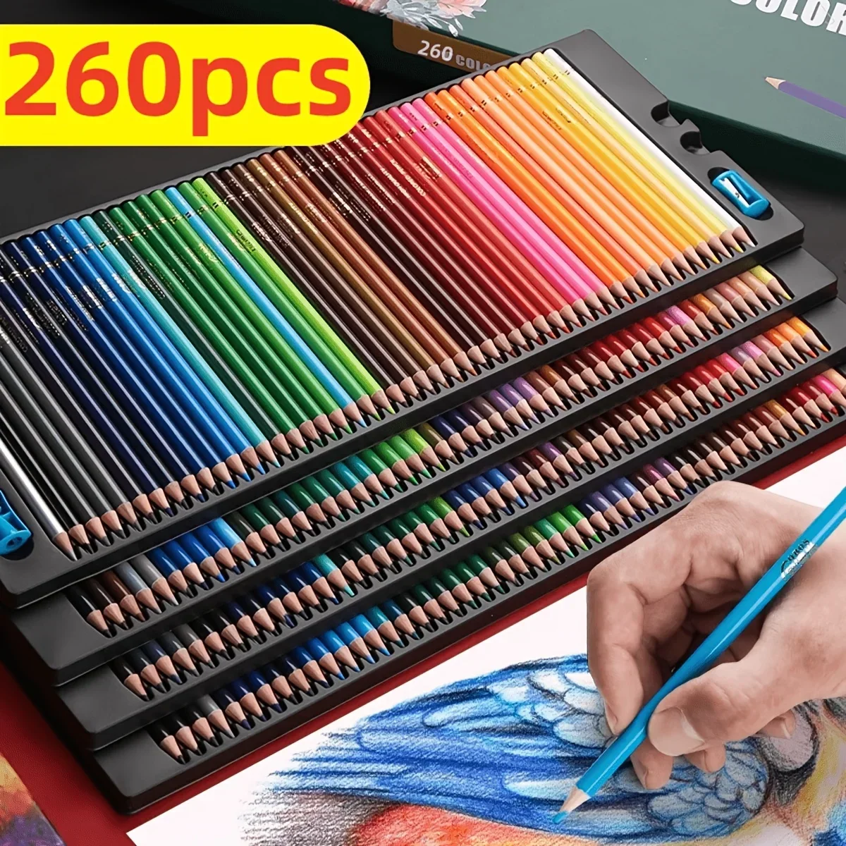 set-di-260-520-matite-colorate-materiali-artistici-set-di-matite-ottimo-per-libri-da-colorare-matite-per-aula-per-uso-artistico-professionale