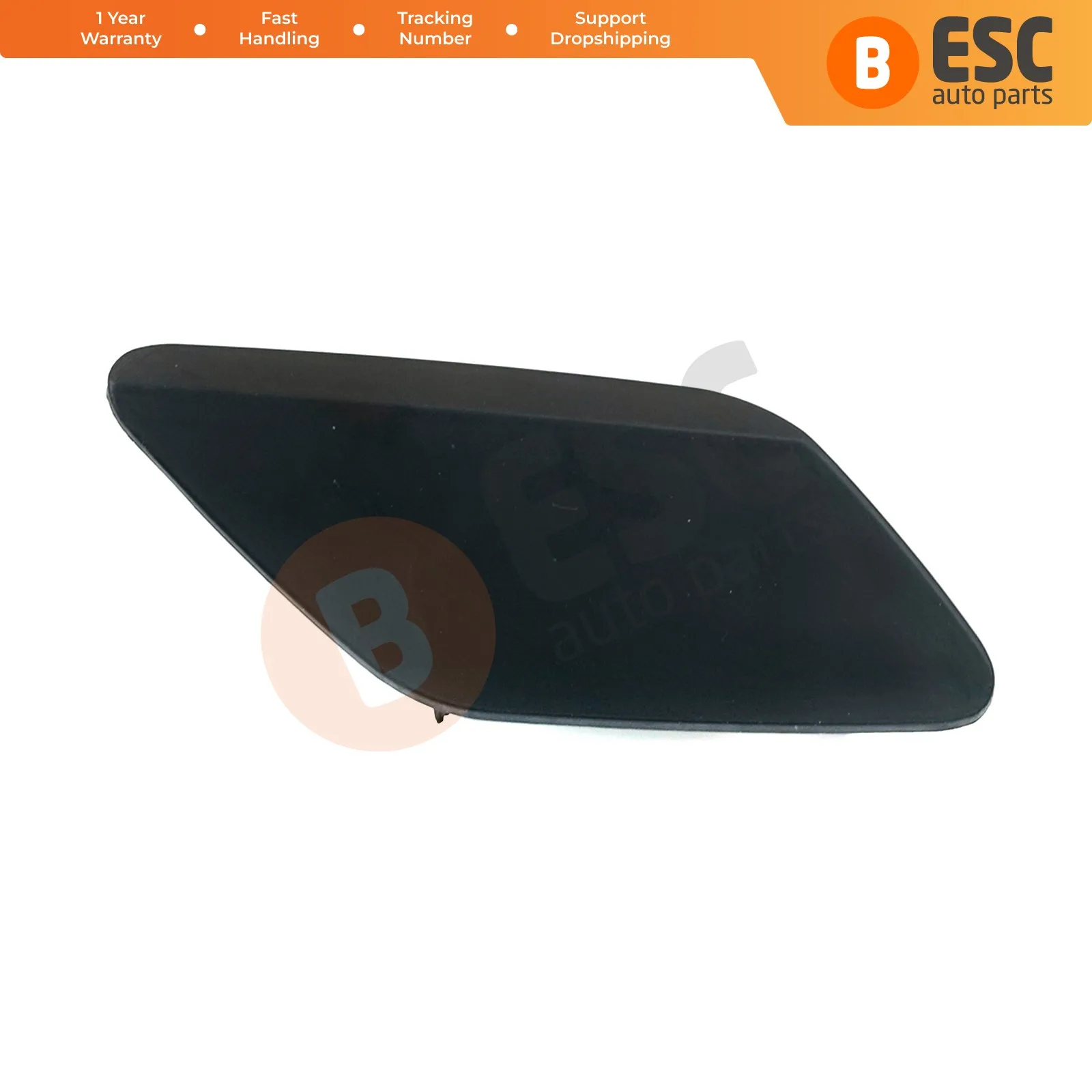 

ESP1017-2 Front Bumper Headlight Washer Cover Cap Right Side 1K8807938 for VW Scirocco MK3 2015-2017 Facelifted Made in Turkey