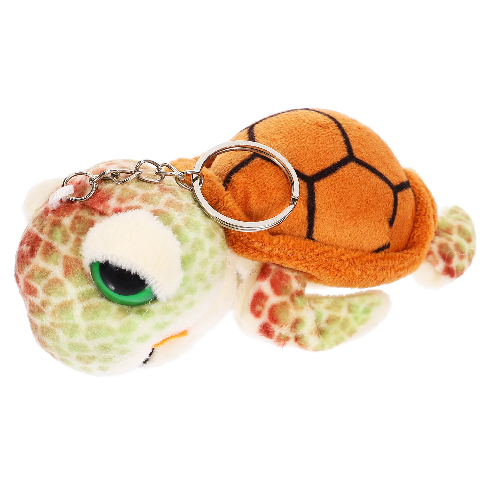 

Stuffed Turtle Keychain Adorable Bag Pendant Decor Multipurpose Lightweight Compact Hanging Ornament for Keys Backpacks