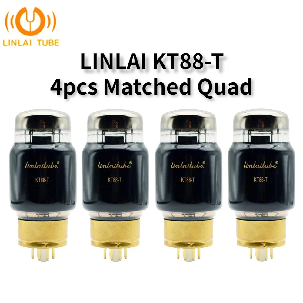 LINLAI KT88-T Vacuum Tube Audio Valve Replaces KT88 KT120 6550 Tube Amplifier HIFI Audio Amplifier Matched Quad