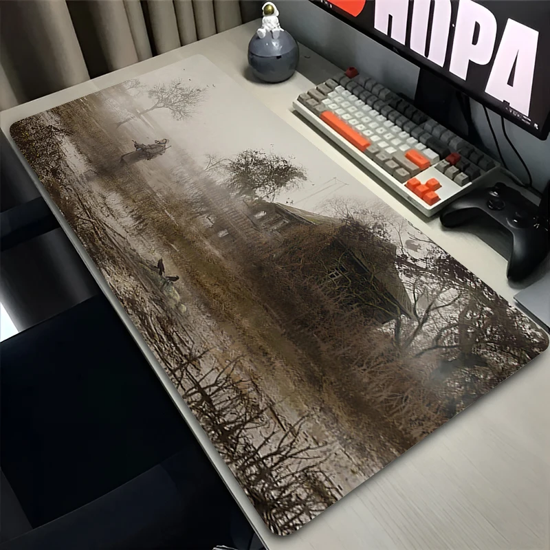 Mouse Pad PC Non Slip Rubber Cool Mousepad Laptop Gamer Cabinet Keyboard Pad S-stalker 2 Office Computer Gaming Desk Mouse Mat