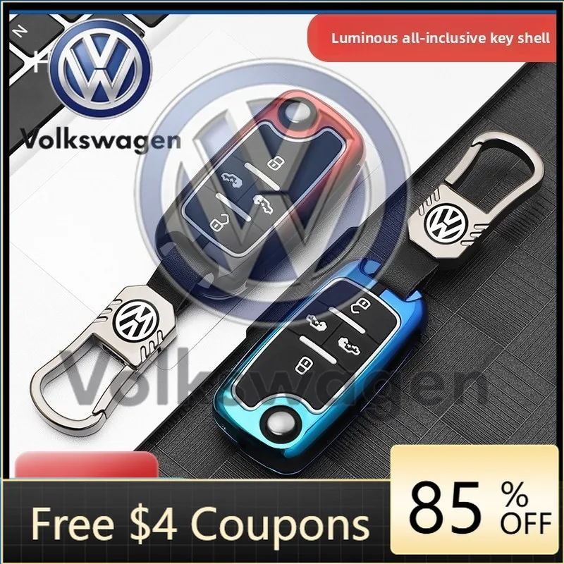 

Car Sticker For VOLKSWAGEN VW 3 4 Buttons Car Key Case Cover For VW Volkswagen Golf 7 MK7 Tiguan MK2 Seat Ateca Leon FR Ibiza Sk