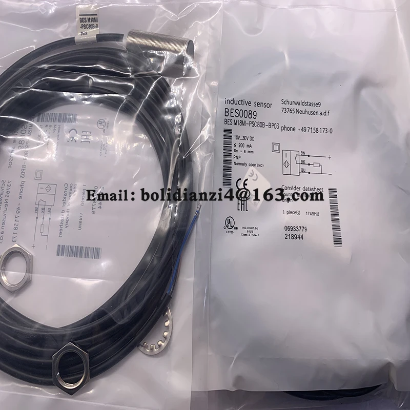 

New sensor for proximity switch BES M18MI-PSC80B-BP02 BES M18MI-NSC80B-BP02 In stock