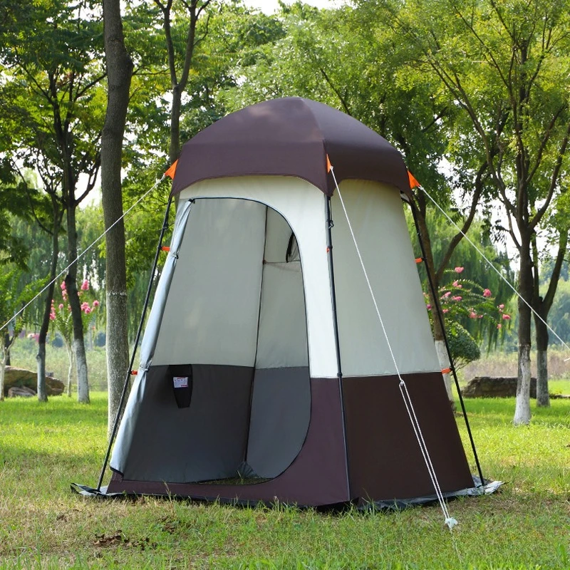Outdoor Shower Changing Tent, Portable Dressing Shelter for Camping, Toilet Privacy Tent, Scratch-Resistant Durable for Travel