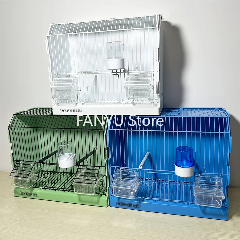 Plastic Budgie Bird Cages Canary Outdoors Breeding Park Bird Cages Quail Decoration Maison Oiseaux Exterieur Pet Supplies WZ50BC