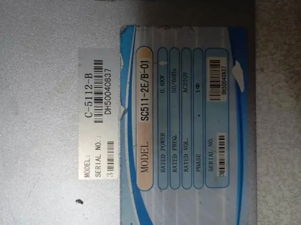 1 قطعة تستخدم ولكن موافق نظام Dahao لآلة الخياطة الصناعية Zoje Zj5821 مخصصة 220 فولت