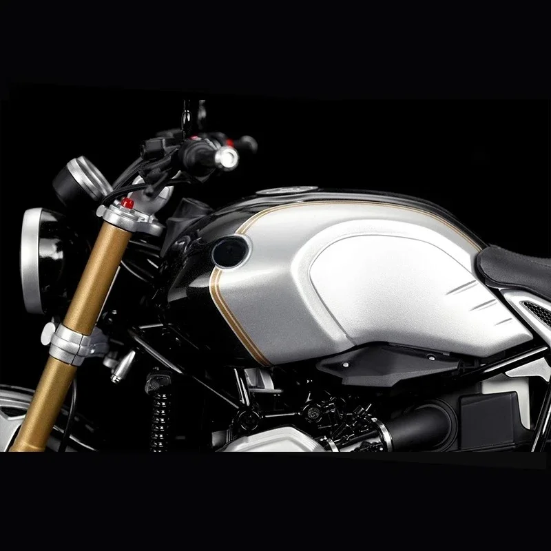 MENG MT-003 motocicleta nineT, edición Regular (no prepintado) Kit de modelo a escala ensamblado 1/9, juguete DIY, coleccionar regalos de cumpleaños