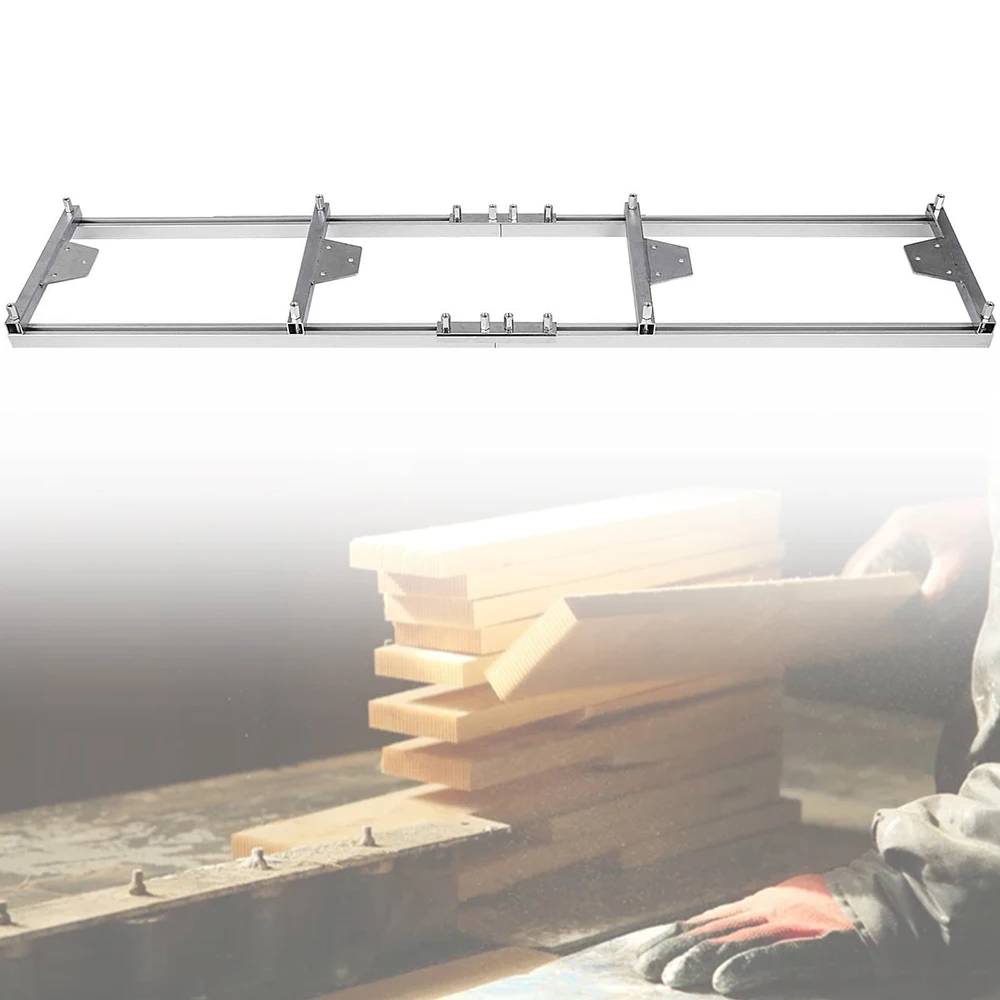 Chainsaw Mill Guide 2.7M Holder Efficient Mill Wood Guide Rail