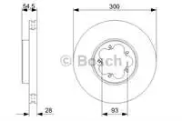 986479307 for ten brake disc mirror TRANSIT V347 2.2TDCI / 2.4TDCI / 3.2TDCI 06 / A.