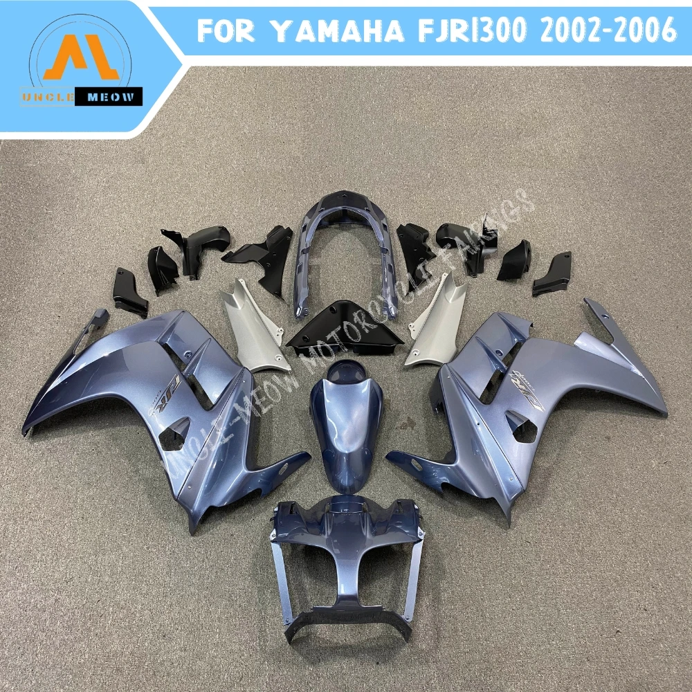 Motorcycle Fairing Kit Fits YAMAHA FJR1300 2002 2003 2004 2005 2006 Customizable High Quality ABS Plastics Full Bodywork Set