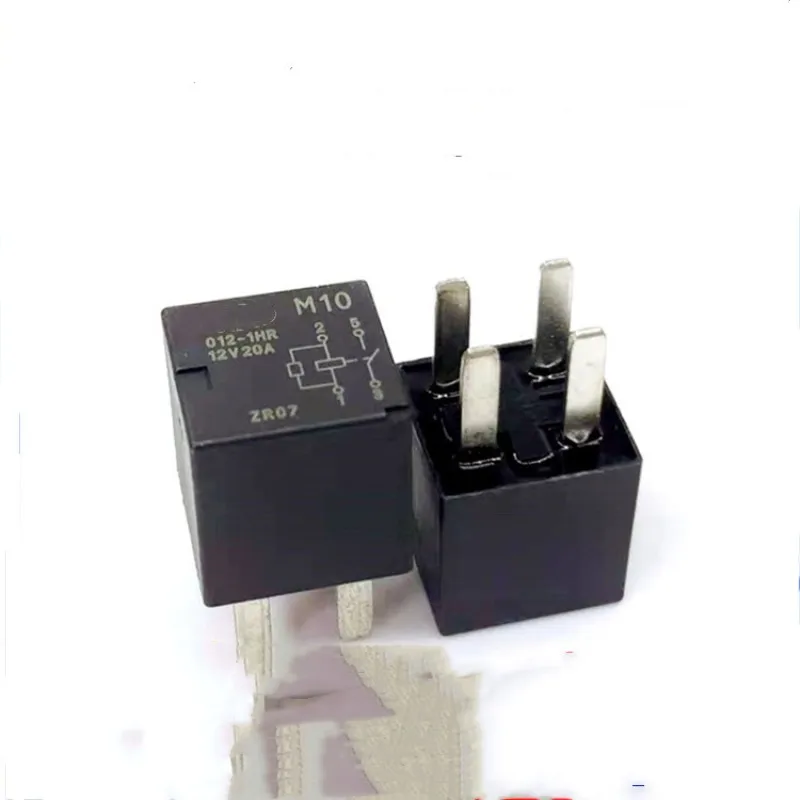 2pcs Automotive Relay PLID M10 012-1HR 12V20A 4-pin