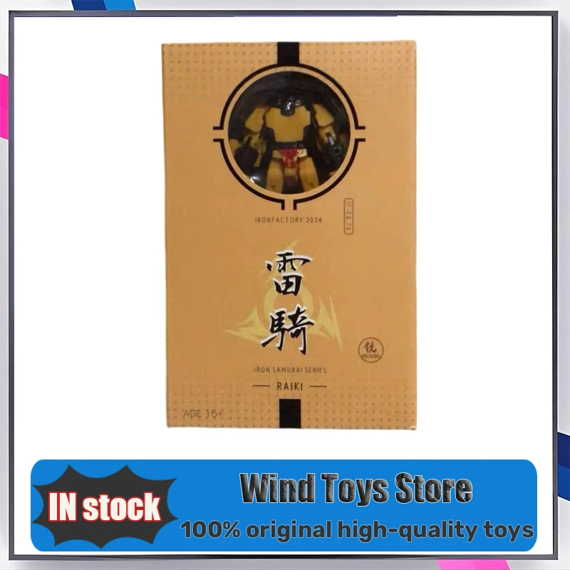 [현재 재고 있음] 트랜스포메이션 아이언 팩토리 아이언 사무라이 시리즈 IF EX-74 EX74 선스트리커 라이키 액션 피규어 박스 포함
