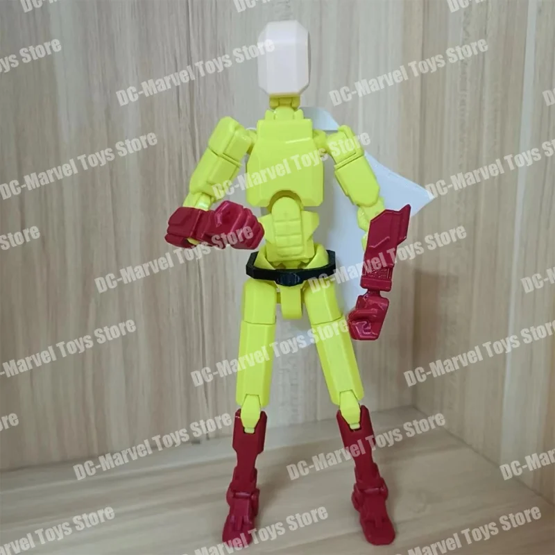 In Stock 3d Printed Dummy 13 2.0 20cm Iron Man Kobe Superman One Punch Superman Swordsman Anime Action Figure Movable Gifts Toys