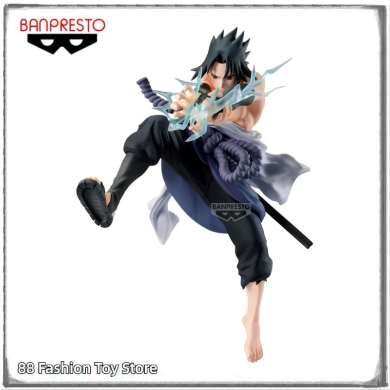 

Предпродажа, апрель 2026 г., оригинальная фигурка BANDAI BANPRESTO NARUTO Shippuden NARUTO 72, серия Учиха Саске, аниме-фигурка, игрушка, подарок, орнамент