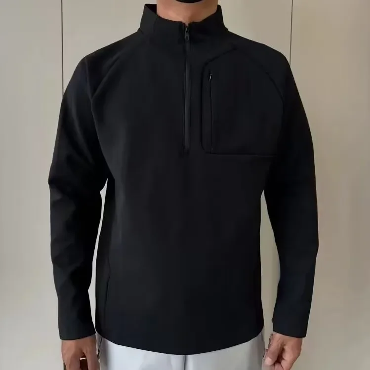 Abbigliamento da golf autentico Maniche lunghe da uomo Abbigliamento da golf 2025 Top primaverili Golf Top Fashion Felpa con cappuccio Top Abbigliamento da golf da uomo Abbigliamento da golf da uomo