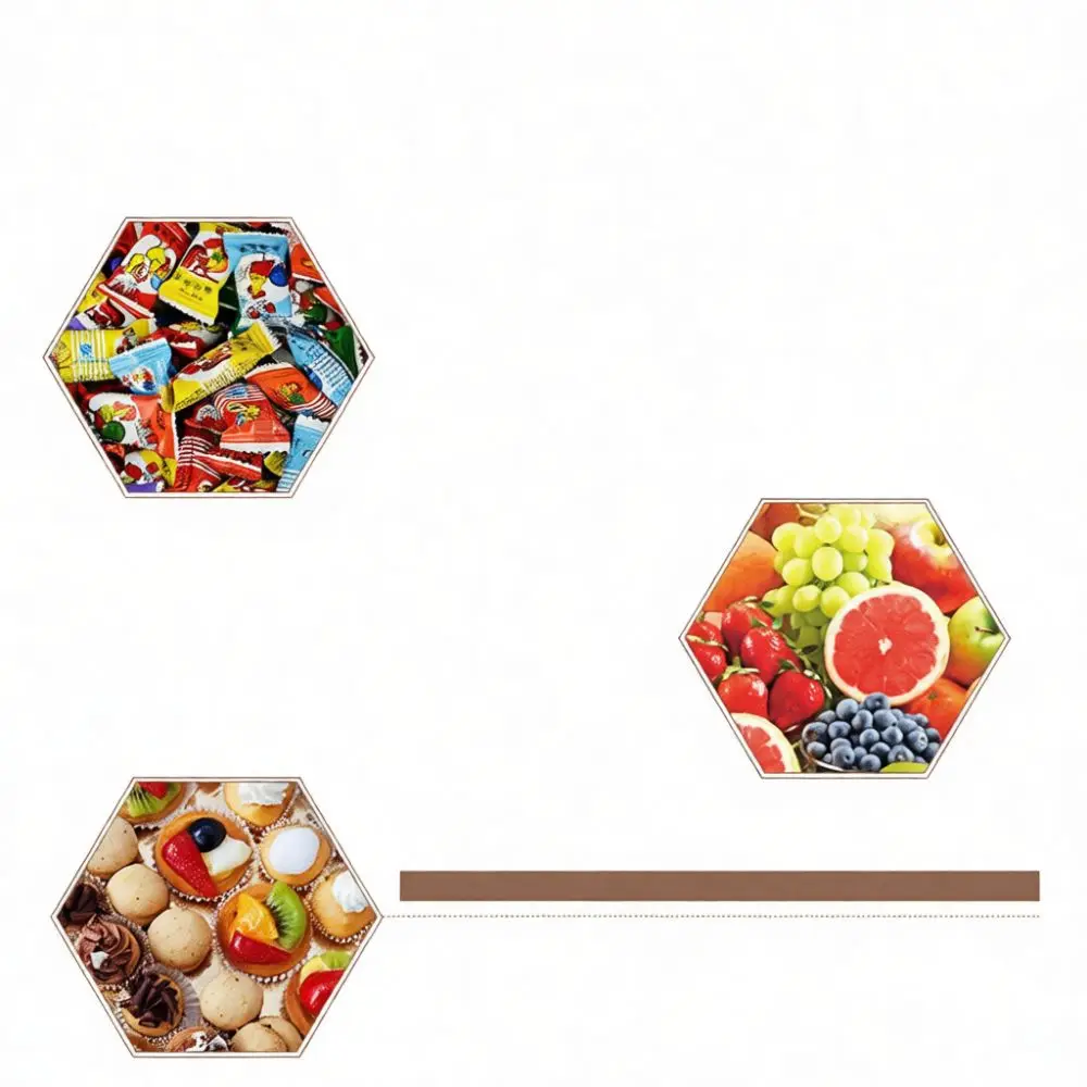 Creative Three Layer Dessert Display Stand Plastic Cake Fruit Plate Serving Tray For Wedding Birthday Party Room Decor