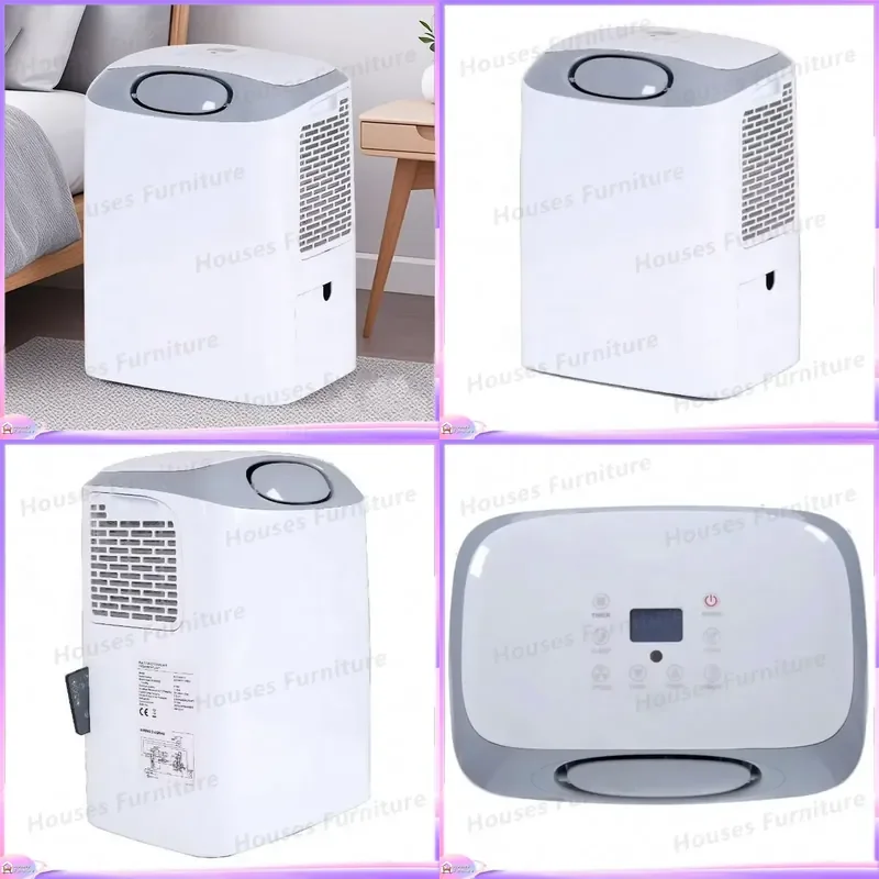 3000 BTU Portable Air Conditioner Small Mobile AC Unit Single Cooling All in One for Home Bedroom Office Quiet