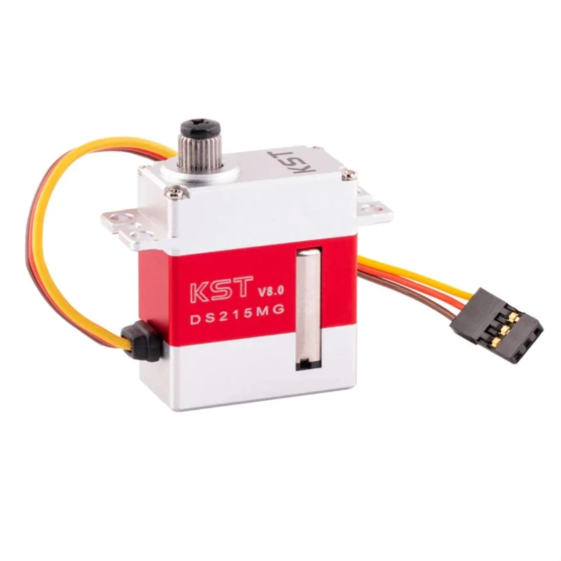 KST DS215MG – plateau cyclique numérique V8.0 sans noyau CCPM/Servo de gouvernail pour hélicoptères RC 380/450/480/500