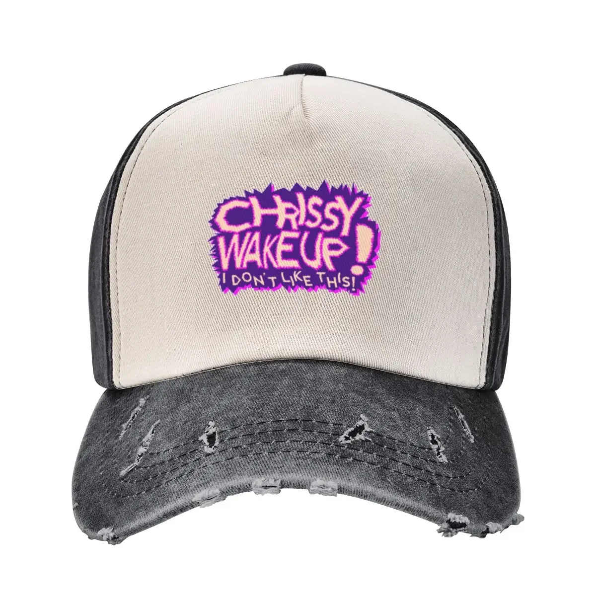 Chrissy Wake Up! Baseball Cap Hip Hop party Hat Women's Beach Outlet 2025 Men's