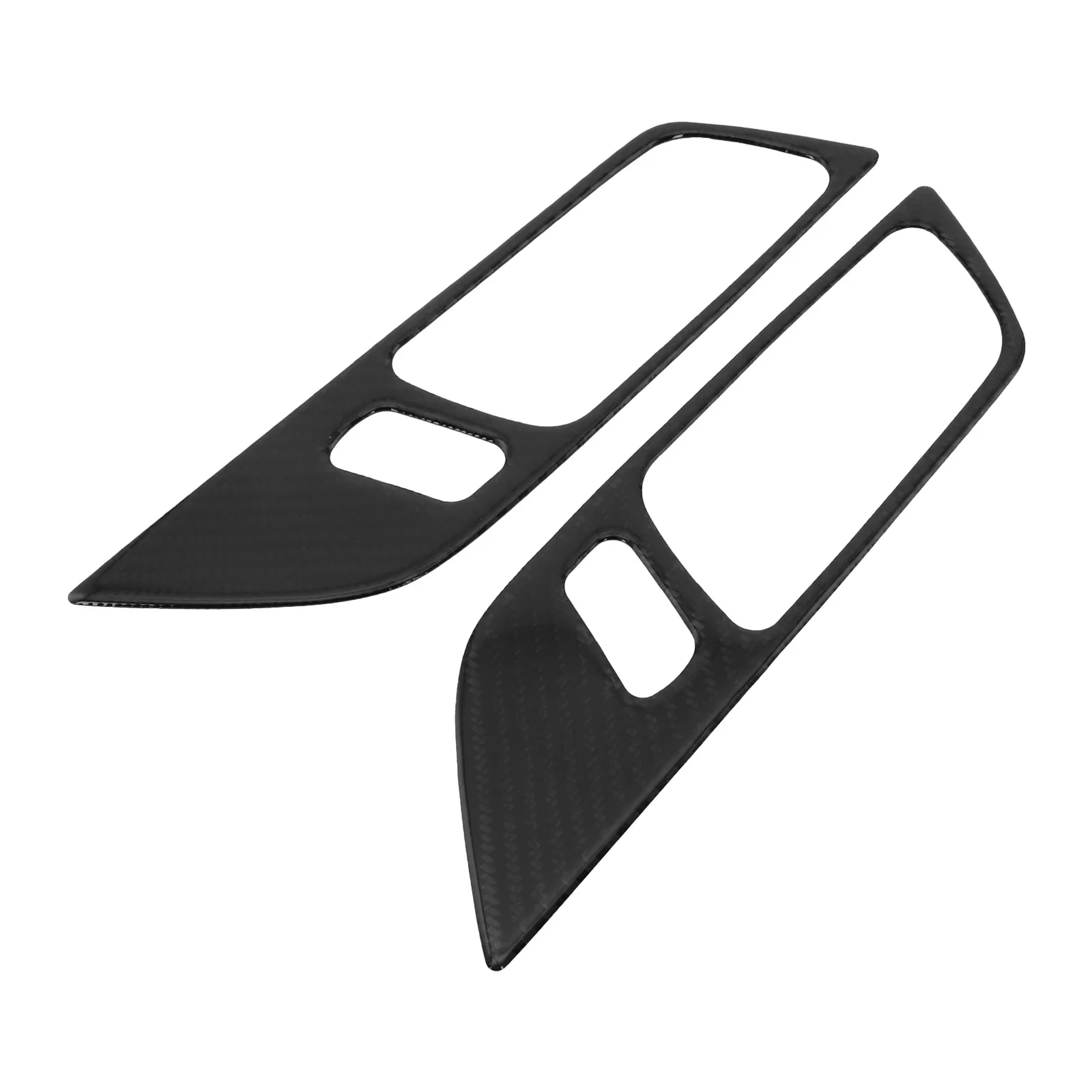 Door Panel Cover Transform Your For Ford Mustang's Interior with Carbon Fiber Door Panel Covers Set of 2 Covers