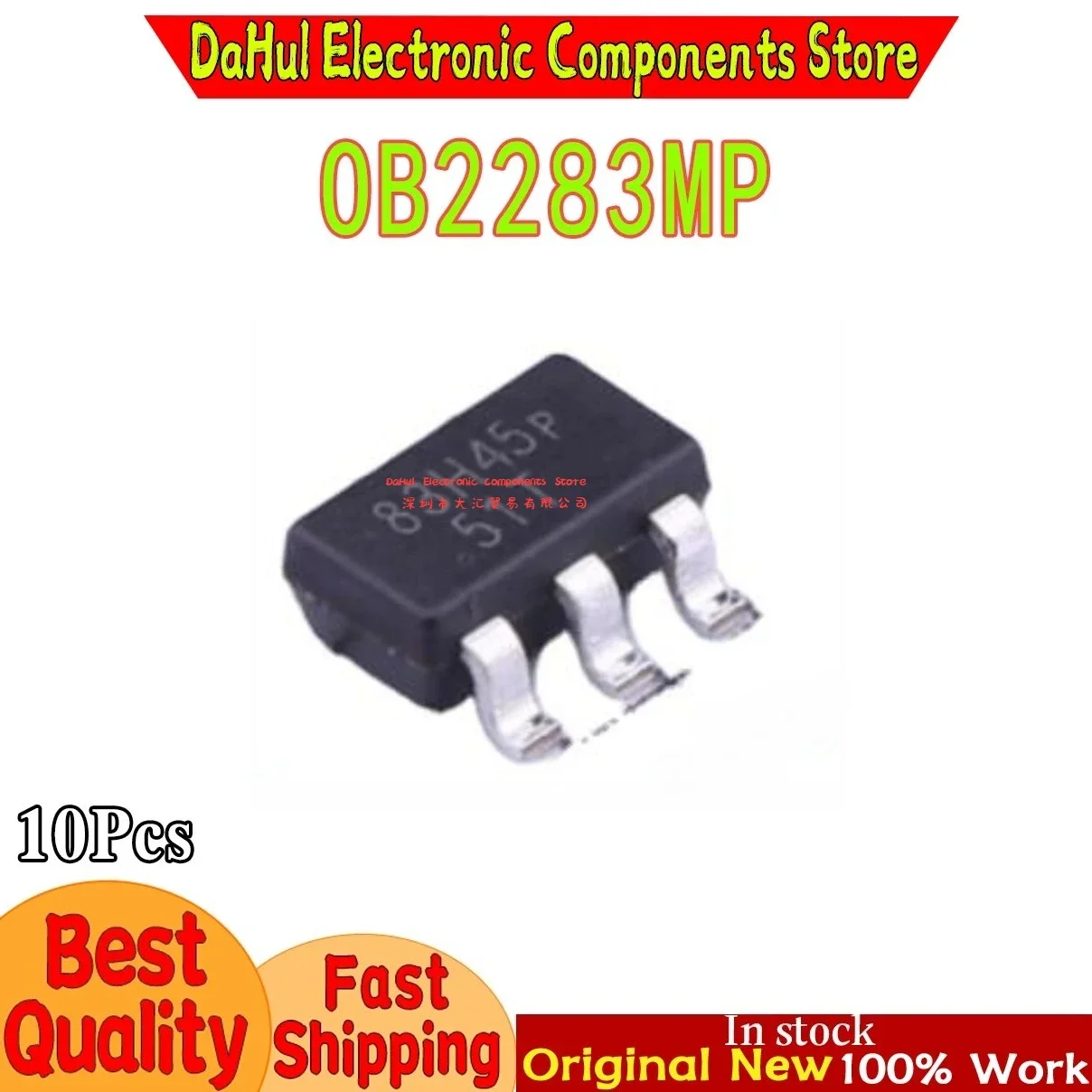 (10piece)100% New OB2283MP OB2283 83... SOT23-6 Chipset In DAHUI Stock