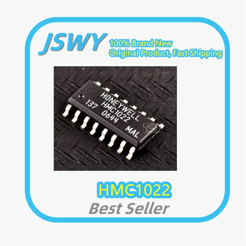 (2/30 Pieces) HMC1022 SOP-16 1-2 Axis Magnetic Field Sensor IC Chip, Brand New and Original.