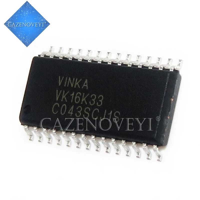 5pcs/lot HT16K33 SOP-28 VK16K33 SOP28 16K33 SOP SOP-28 In Stock