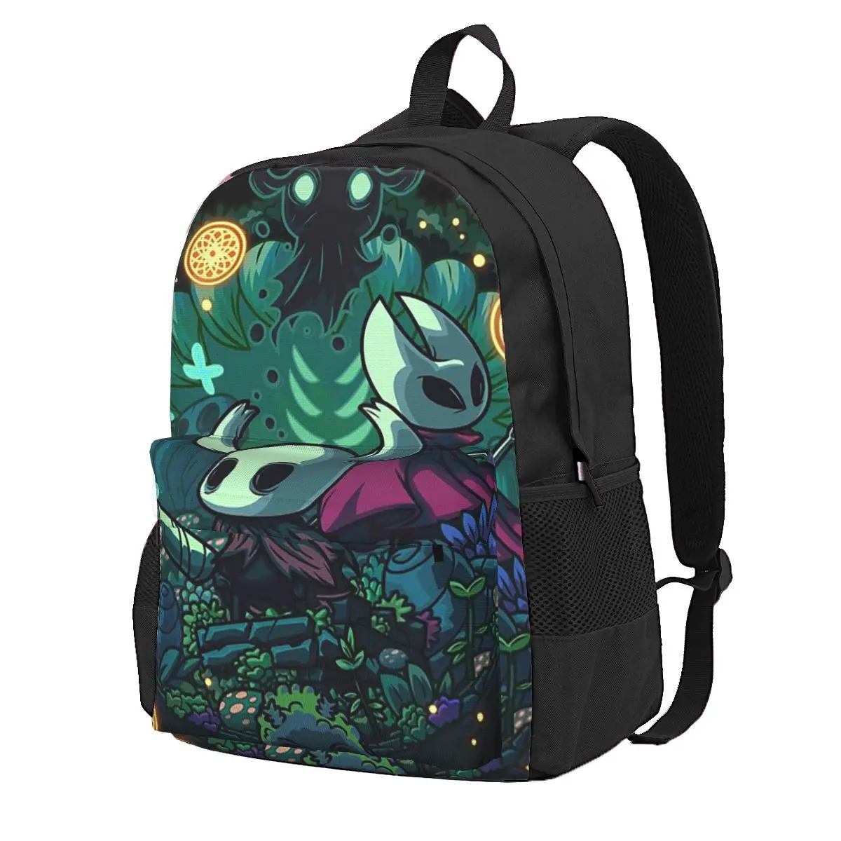 Hollow Knight 4 Student Backpack School Bag Hiking Travel Daypack for Men Women Fashion Bookbag Shoulder Bags