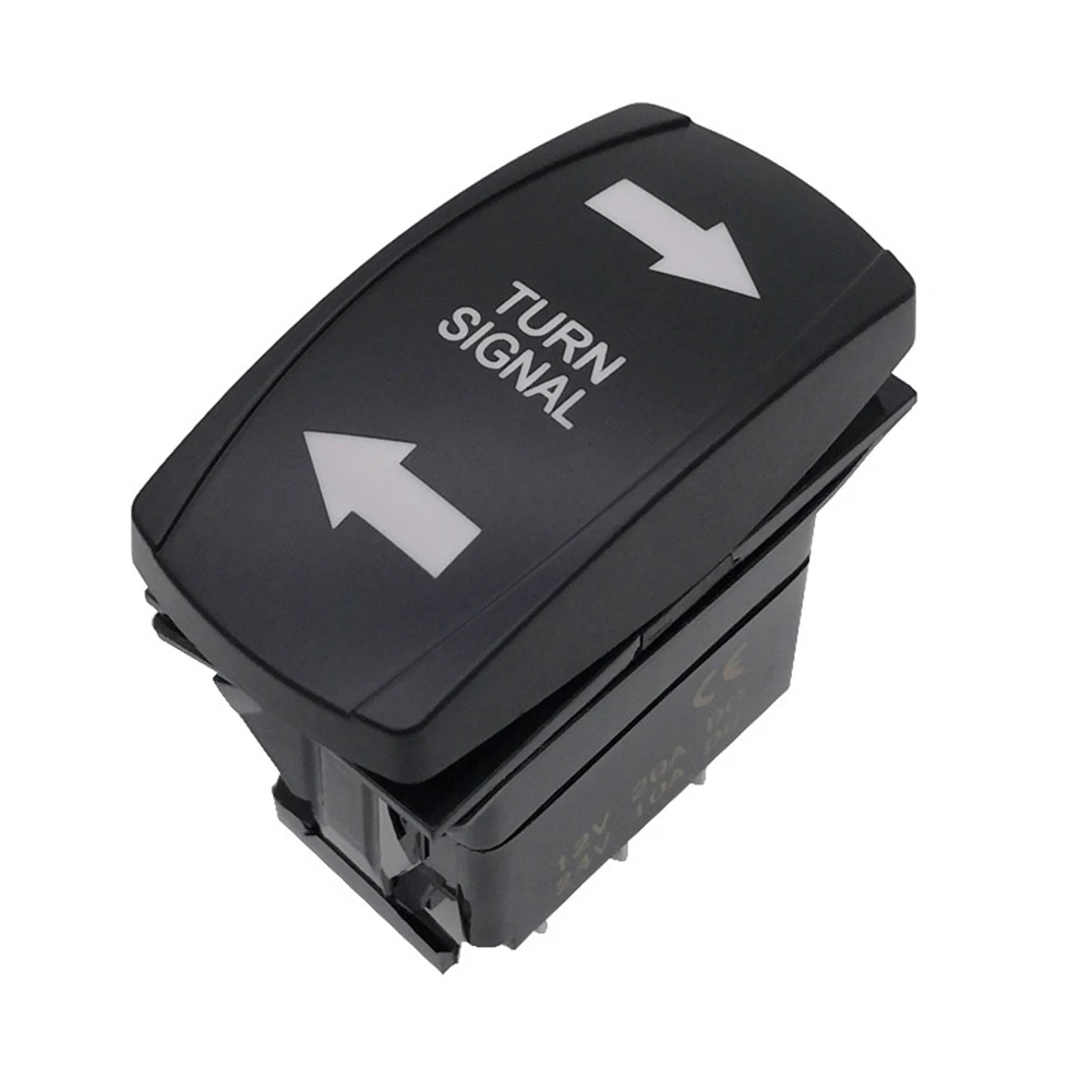 Part Switch Rocker Switch Tractor Turn Signal Vehicle 7Pin ABS Accessories Black Boat LED Off-Road Pickup Useful