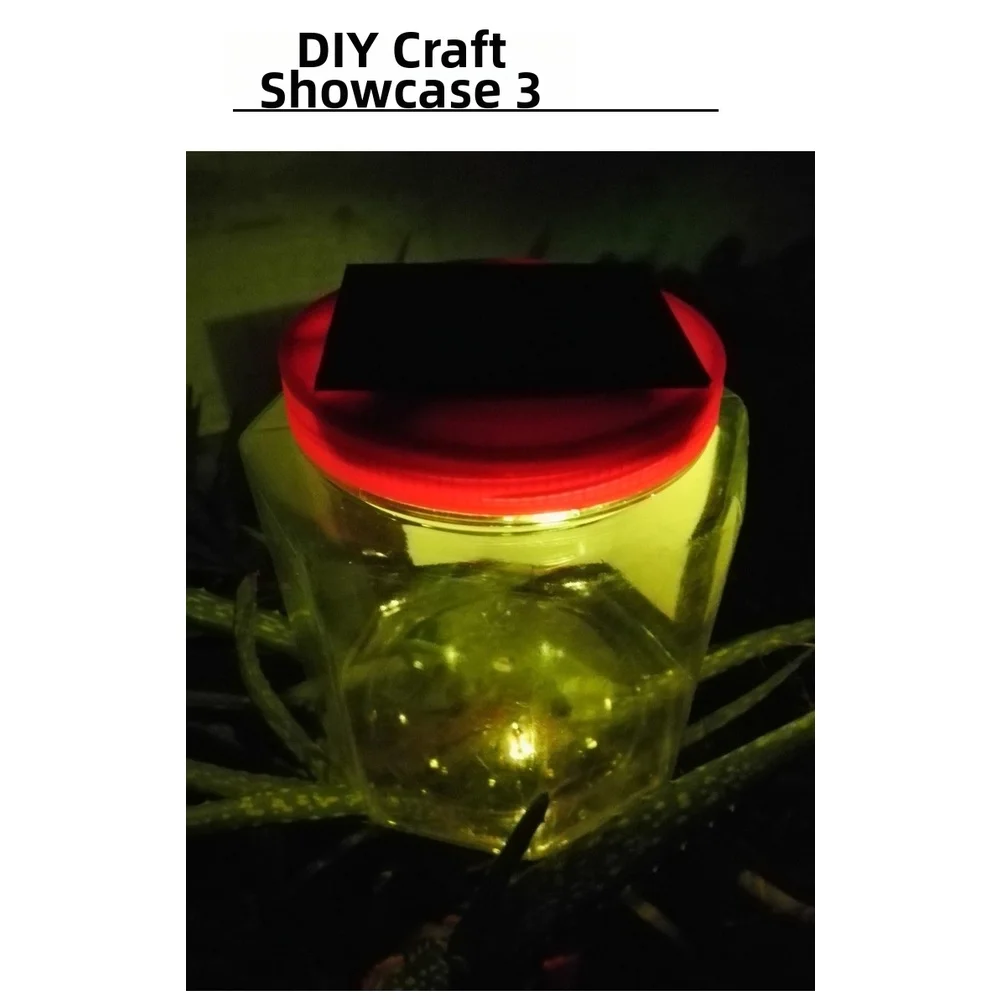 Solar Panel Controller Board 1.2V Green Circuit With White Color LED For Lawn Garden Bottle Glass Jar Lamp Lighting Module