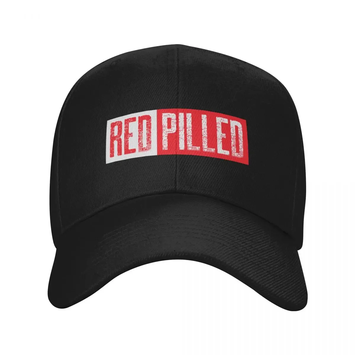 Red Pilled (red pill/redpilled) Baseball Cap summer hat Hat Man For The Sun Golf Hat Man Beach Trucker Hats For Men Women's