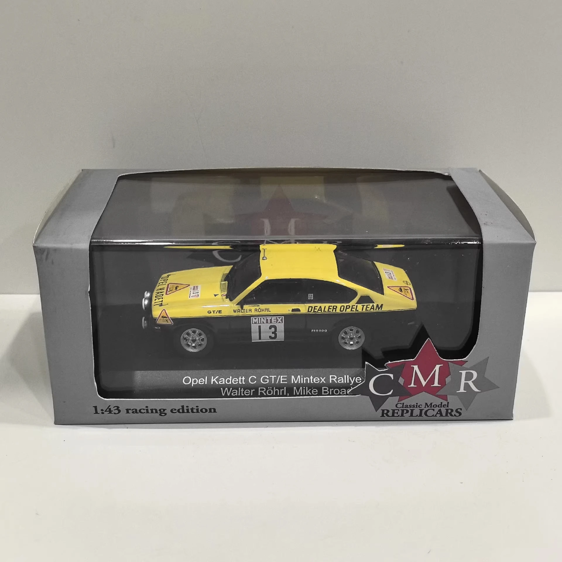 

CMR 1/43 OPEL Kadetta Gt/e # Гоночная модель Opel 13 1977 года, сплав 6а