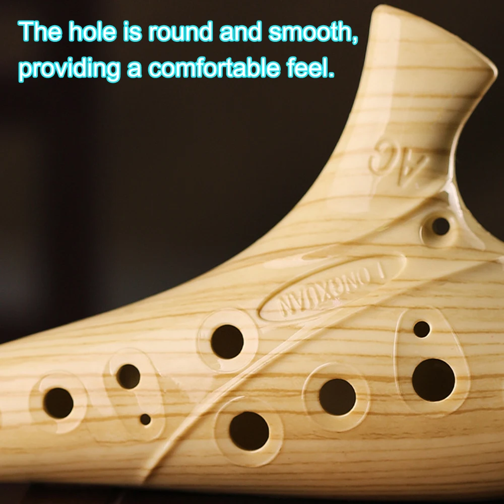 12 فتحة الأكرينا ألتو C Key12-Hole الأكرينا أداة سهلة للمبتدئين أداة الأكرينا الراتنج