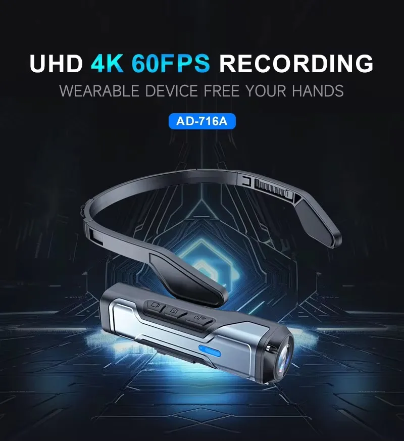 AD-716 Sport Camera 4k Mini Cycling Camera with WiFi 1 Year Warranty