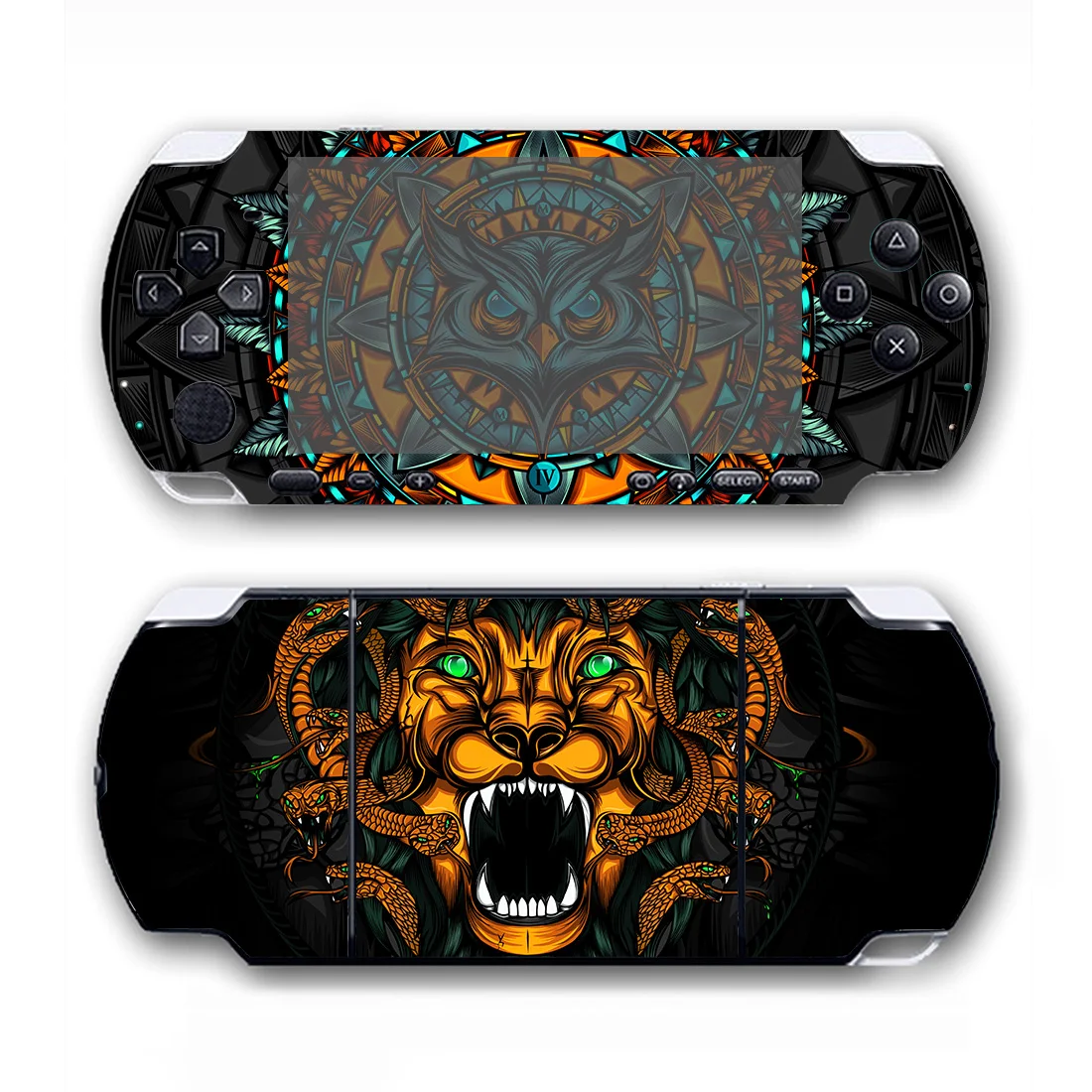 Custom Design Vinyl Haut Aufkleber Protector Für PSP3000 PSP 3000 Aufkleber Abdeckung