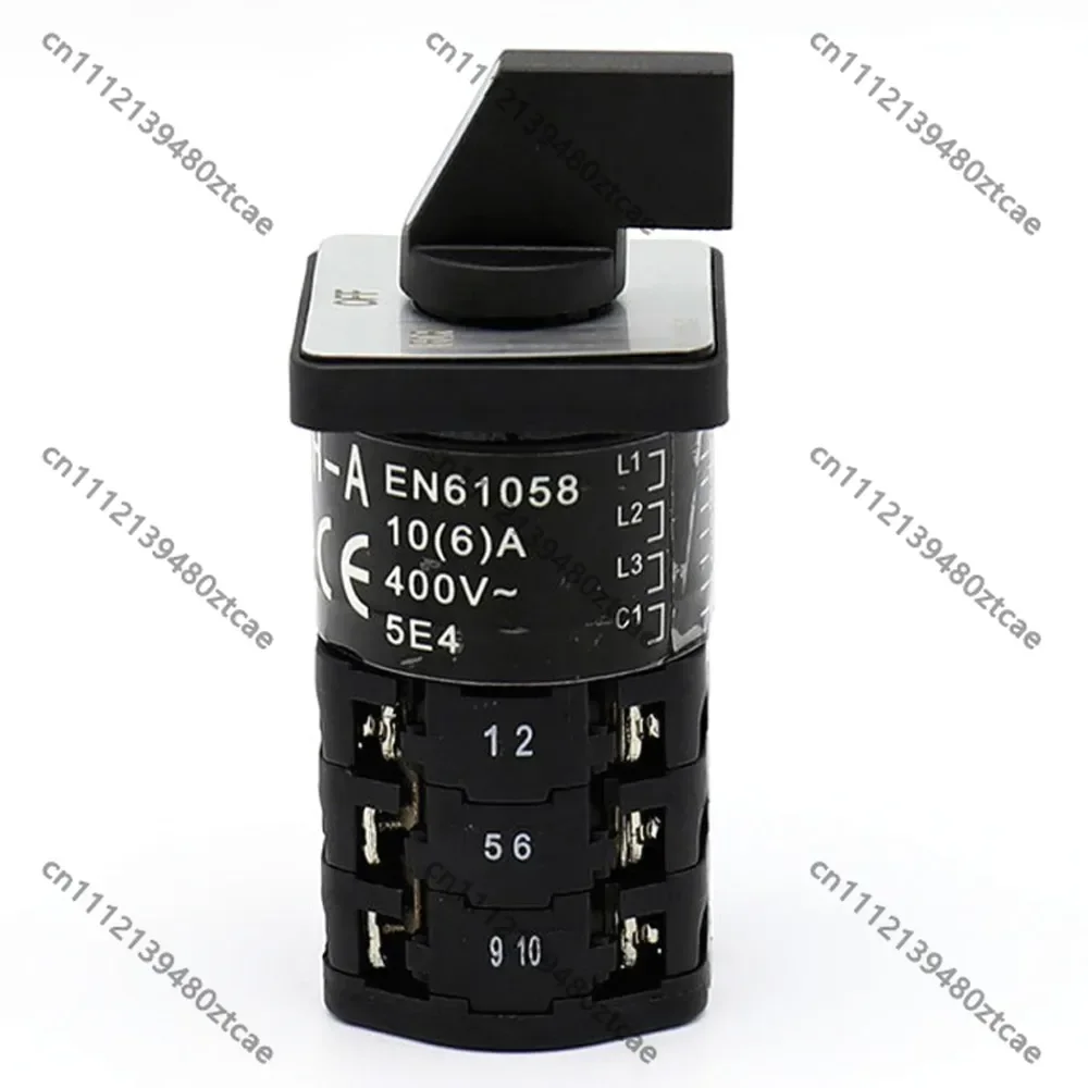 ZH-A 3 Position 3 Layer Universal Cam Switch 125V 250V 400V Industrial Rotary Changeover Switch for Circuit Control Conversion