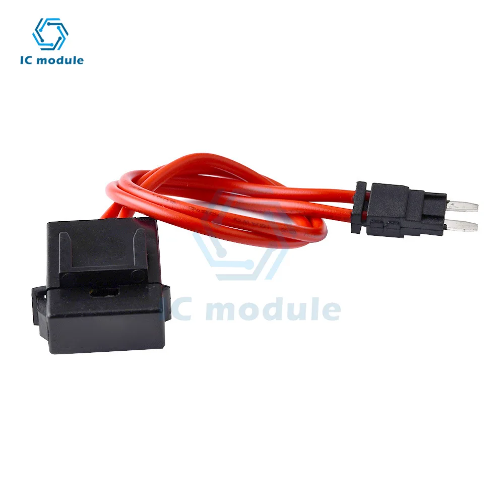 Car modification ACC fuse box Small Medium Micro2 Mini Standard fuse power socket Lossless fuse tap holder 16AWG