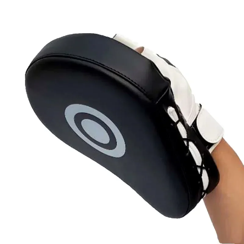 1/2Pcs Curved Boxing Bag Boxing Equipment Focus Punching Bags For Taekwondo Muay Thai Karate Adults Kids PU Training Paws Pads