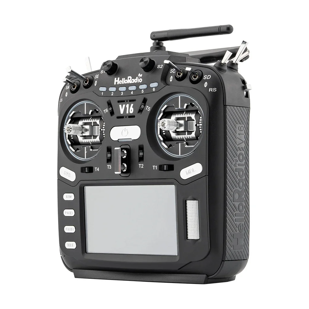 HelloRadio V16 PRO MAX ELRS 4in1 Zender 2.4GHz Linkshandig gaspedaal voor FPV Racing Drones Vliegtuigen Vliegtuigen RC Controller