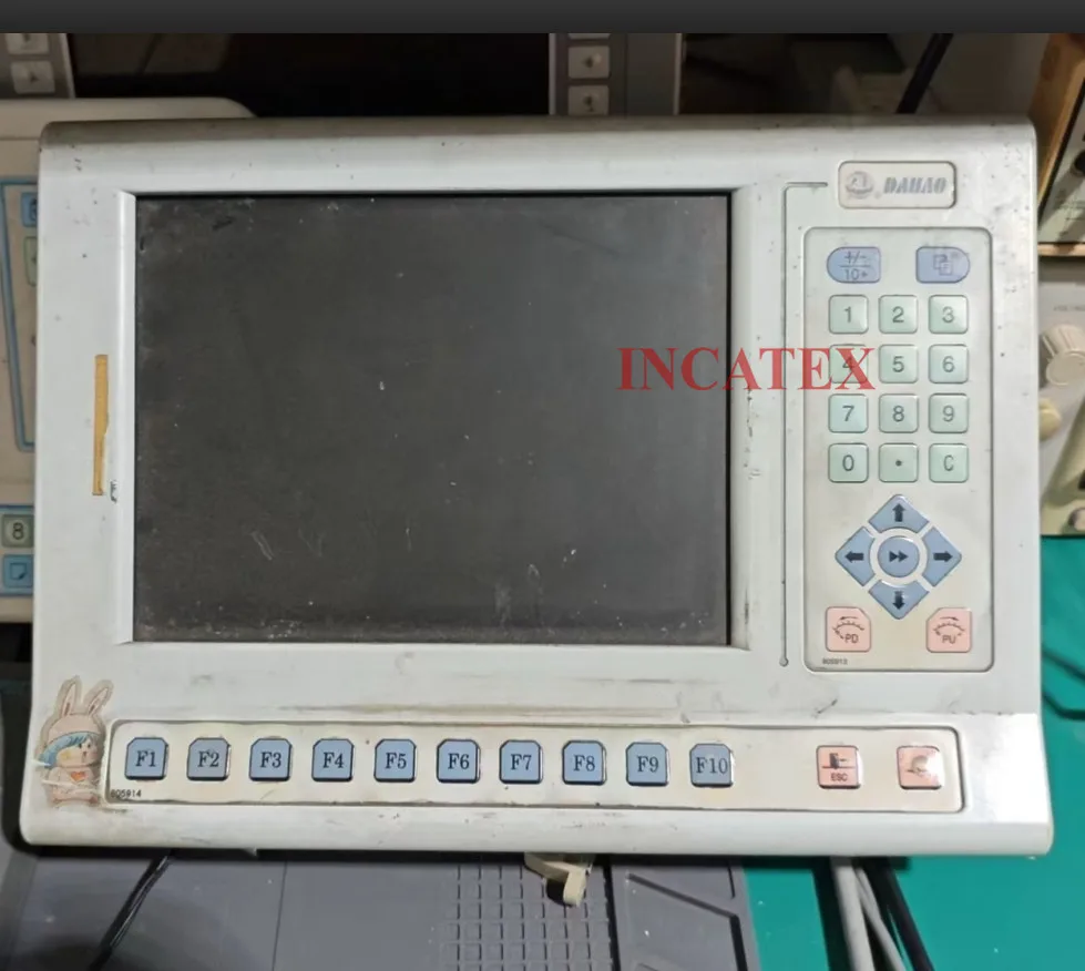 Chinese Embroidery Machine Spare Parts Original Good Condition Dahao Complete Operation Box Control Panel Monitor C19